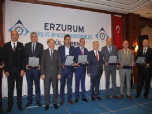 Erzurum Vergi ve İhracat Rekortmenleri Ödül Töreni