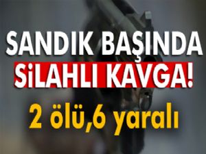 Oy kullanımında kan aktı