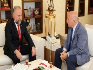 Erzurum İl Müftüsü Sula, Başkan Sekmen'i ziyaret etti