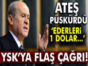 Bahçeli'den YSK'ya flaş çağrı