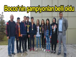 Bocce'nin şampiyonları belli oldu