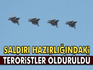 Saldırı hazırlığındaki 14 terörist etkisiz hale getirildi