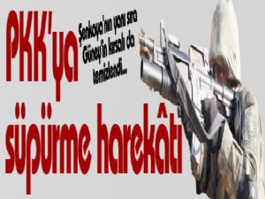 PKK'ya süpürme harekâtı