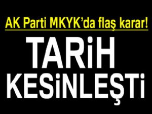 AK Parti MKYK kararını açıkladı