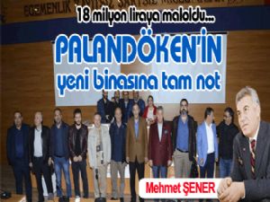 Palandöken'in yeni binasına tam not