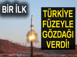 Türkiye uzun menzilli füze denemesi yaptı