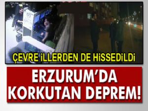 Erzurum'da 4.7 büyüklüğünde deprem