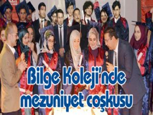 Bilge Koleji'nde mezuniyet coşkusu