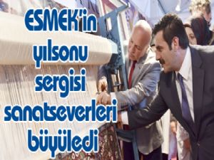 ESMEK'in yılsonu sergisi sanatseverleri büyüledi