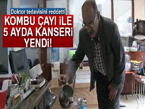 Kombu çayı ile kanseri yendiğini iddia ediyor