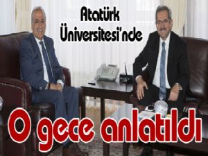 Atatürk Üniversitesi'nde 