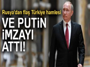 Putin'den Türk işçilere yönelik kısıtlamaları iptal eden kararnameye imza