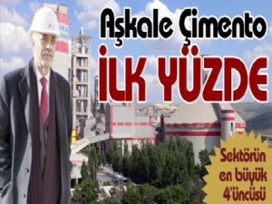 Aşkale Çimento ilk yüzde