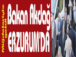 Sağlık Bakanı Recep Akdağ, Erzurum'da