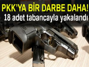 PKK'nın silah taşıyıcısı 18 tabancayla Aksaray'da yakalandı