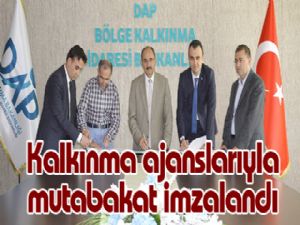 Kalkınma ajanslarıyla mutabakat imzalandı