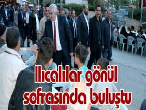 Ilıcalılar gönül sofrasında buluştu