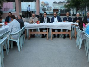 Aziziye'de şehit aileleri ve gaziler iftar sofrasında buluştu