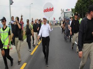 Kılıçdaroğlu 'Adalet yürüyüşü'nün 12. Gününü tamamladı