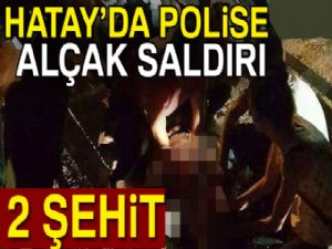 Hatay'da polise saldırı: 2 şehit