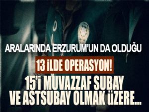 FETÖ/PDY operasyonu: 17 gözaltı