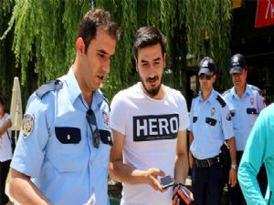 Erzurum'da ikinci 'Hero' tişörtü vakası