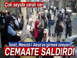 İsrail güçleri ile Filistinliler arasında çatışma çıktı