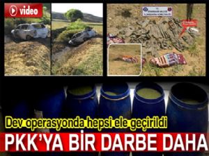 Lice'deki operasyonlarda 1 ton amonyum nitrat ele geçirildi