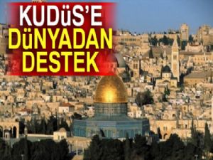 Dünyadan Kudüs'e destek yürüyüşleri