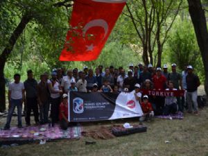 Şenkaya'da trekking yapıldı