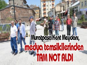 Muratpaşa Kent Meydanı, medya temsilcilerinden tam not aldı