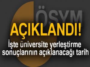 ÖSYM LYS tercih sonuçlarının açıklanacağı tarihi açıkladı!