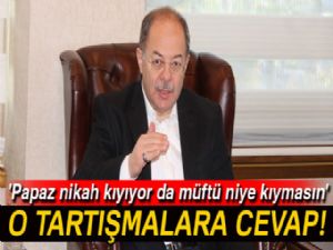 Başbakan Yardımcısı Akdağ: 'Papaz nikah kıyıyor da müftü niye kıymasın'