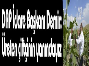 DAP İdare Başkanı Demir: 