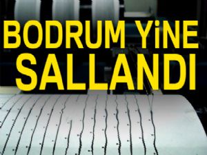 Bodrum'da 5.3 şiddetinde deprem 