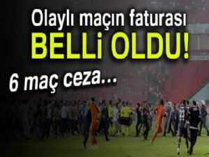 PFDK'dan Konyaspor'a 5, Beşiktaş'a 1 maç ceza