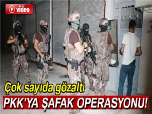 Adana'da PKK'ya şafak vakti operasyon: 20 gözaltı