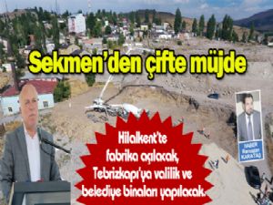 Sekmen'den çifte müjde