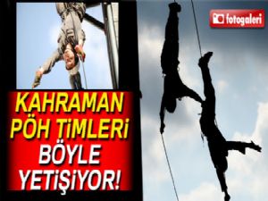 Kahraman özel harekatçılar böyle yetişiyor