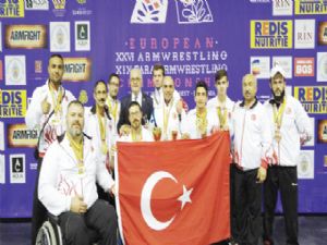 Bedensel Engelliler Dünya Bilek Güreşi Şampiyonası'nda Milli Takım formasıyla bilek bükecek