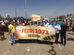 Erzurum GHSİM 500 kişi ile Malazgirt'teydi