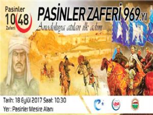 969 yıl önce Anadolu'nun kapısı Pasinler'de açıldı 
