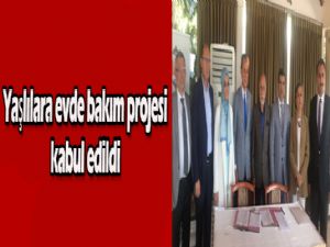 Erzurum'da yaşlılara evde bakım projesi kabul edildi