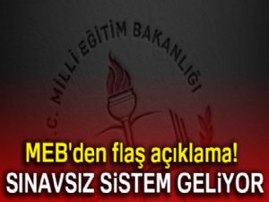 MEB Müsteşarı Tekin: 'Liselere geçişte sınavsız dönem başlayacak'