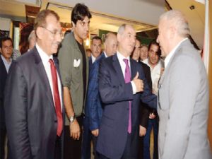 Çat Belediyesi standına ÇOK ÖZEL ZİYARET