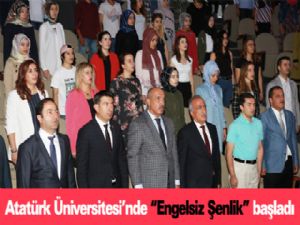 Atatürk Üniversitesinde 