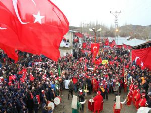  Allahuekber şehitleri Bardız'da anıldı