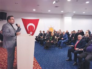 Ak parti palandöken ilçe danışma meclis toplantısı yapıldı