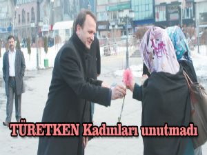 Türetken Kadınları unutmadı