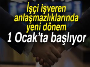 İşçi işveren anlaşmazlıklarında yeni dönem 1 Ocak'ta başlıyor